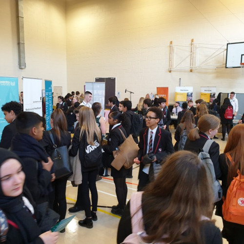 Interactions with employers at our FOYF fair