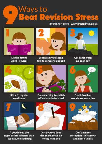 infographic-9-ways-to-beat-revision-stress